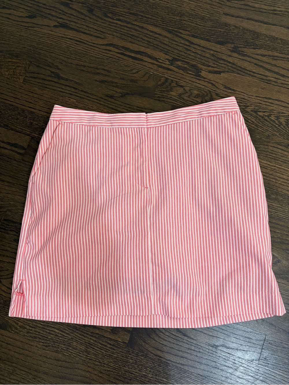 Izod Golf Pink Stripe Women’s Skirt - Classic A-Line